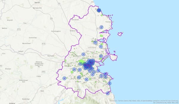 Derelict Sites in Co. Dublin